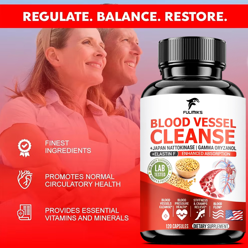 프리미엄 혈관 청소 알약, 일본 나토키나제, 감마 오리 - Health Wellness Usa 리뷰 및 가격