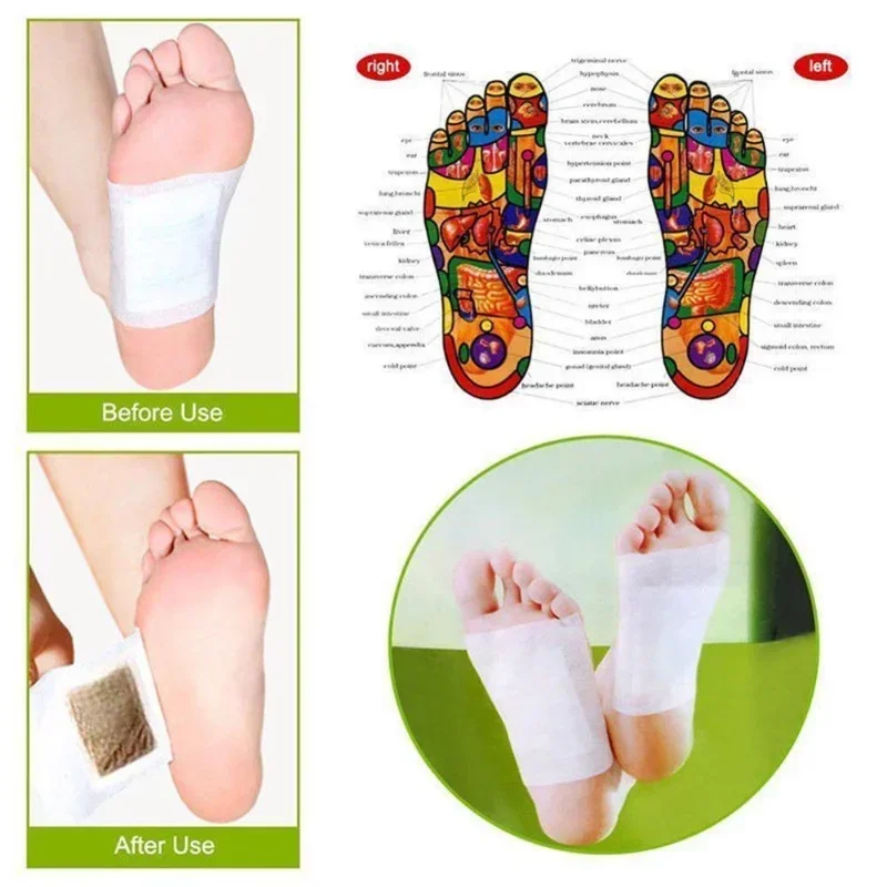 한국 Kinoki 클렌징 해독 다리 건강한 허브 패드  - Health Wellness Usa 리뷰 및 가격