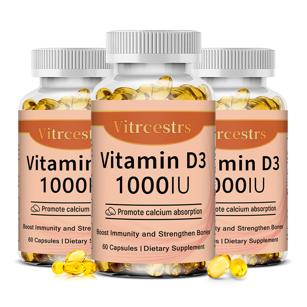 비타민 D3 1000 IU 캡슐, 뼈, 치아, 근육,  - Health Wellness Usa 리뷰 및 가격