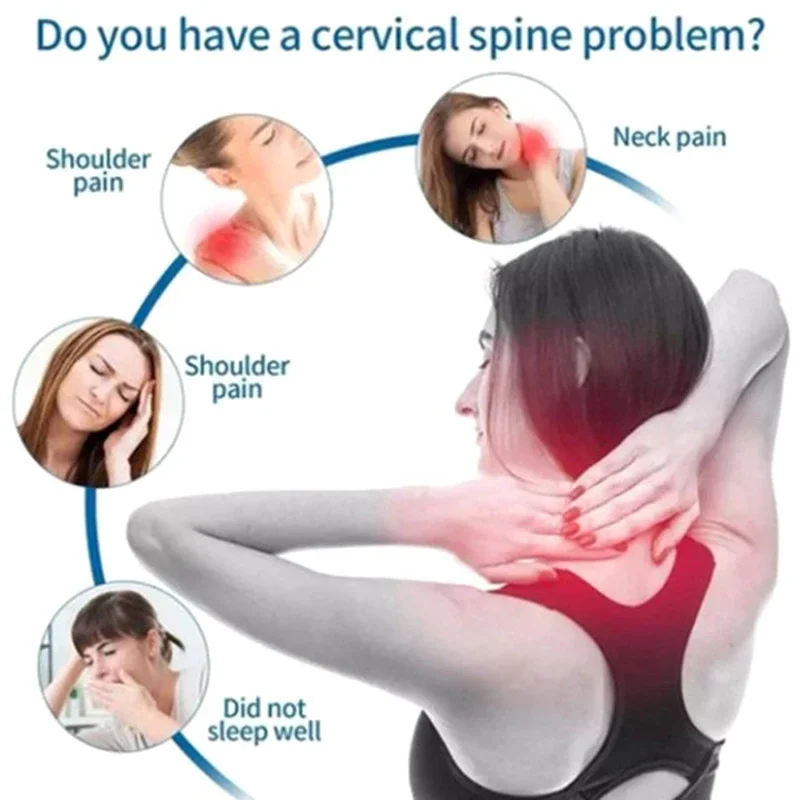 1x 신제품 경추 통증 완화 목 스트레칭 기구 경추 견 - Neck Traction Pillow 리뷰 및 가격