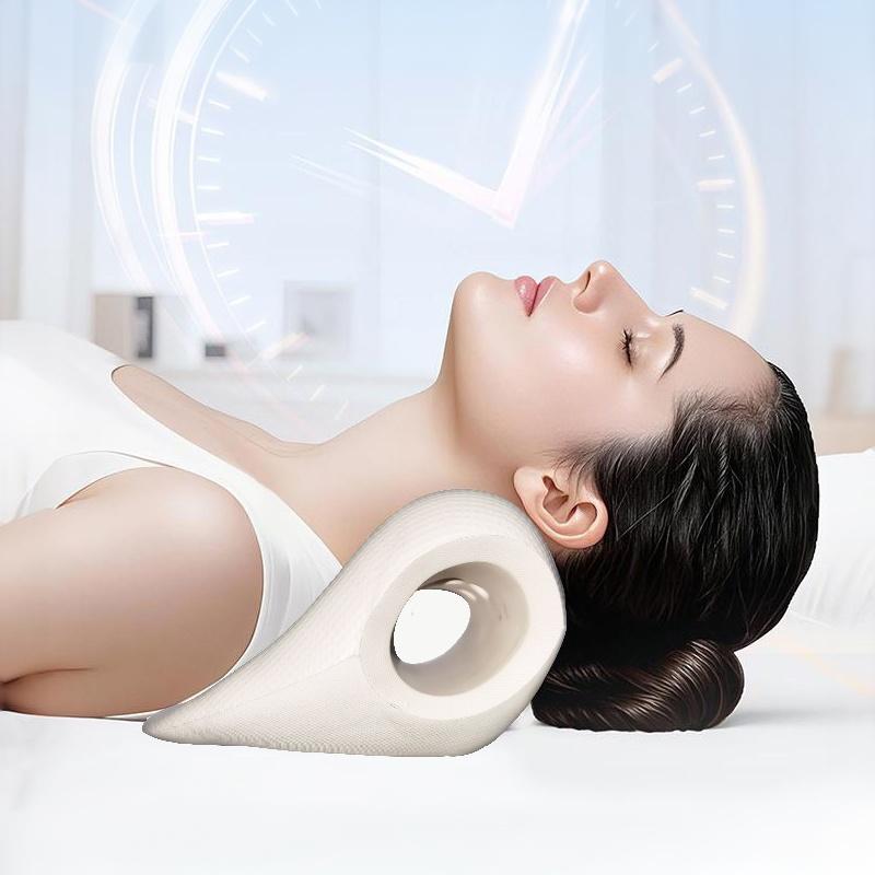 1개입 C자형 윤곽 피로 완화 목 어깨 이완기 경추 지 - Neck Traction Pillow 리뷰 및 가격