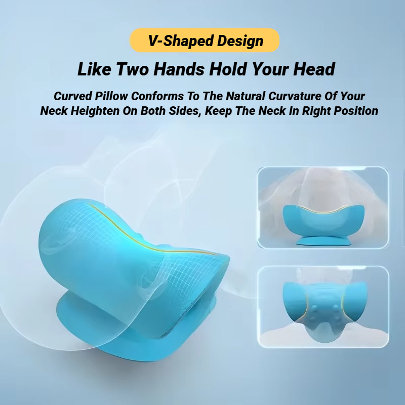 목 어깨 스트레처 릴랙서 경추 스트레칭 근육 이완 트랙 - Neck Traction Pillow 리뷰 및 가격