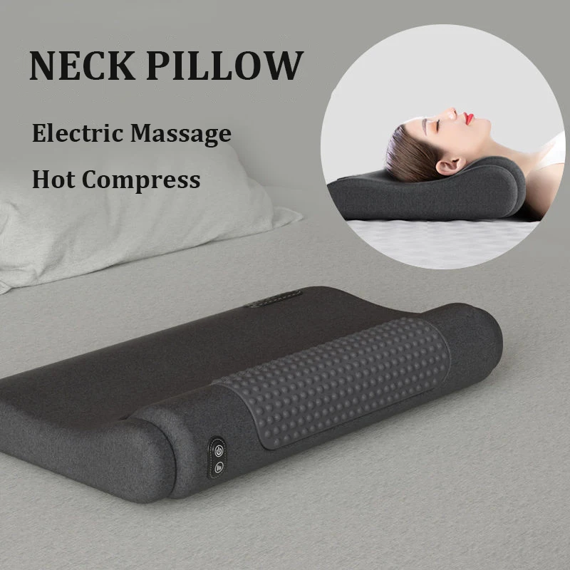 자궁 경부 척추 견인을 보호하기위한 전기 마사지 목 베 - Neck Traction Pillow 리뷰 및 가격