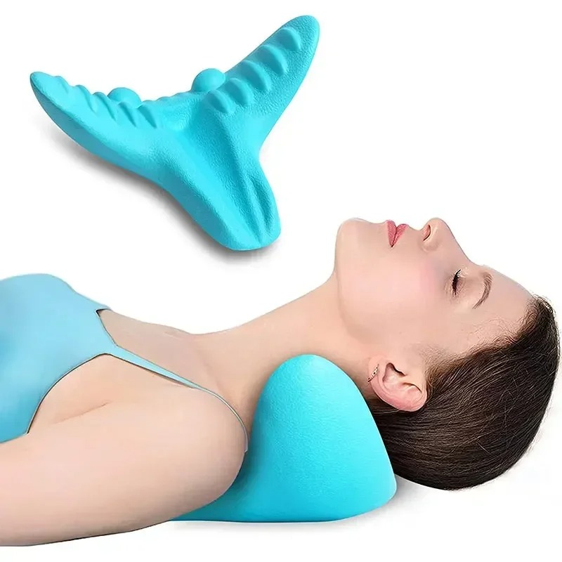 목 및 어깨 이완기, 경추 견인 장치 지압 목 어깨 등 - Neck Traction Pillow 리뷰 및 가격