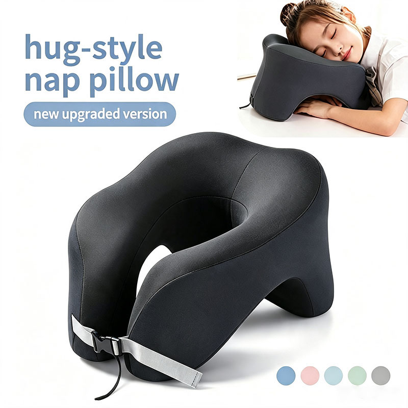메모리폼 U자형 목베개 여행용 비행기 수면베개 부드러운 - Neck Traction Pillow 리뷰 및 가격